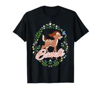 Disney Bambi Floral Coquette Style Forest Friends Matching Maglietta
