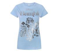Disney - Bambi - Maglietta a maniche corte - Donna (NS4281)