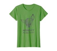 Disney Bambi Monday Maglietta, Donna, Erba, XL
