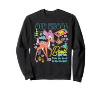 Disney Bambi Old Skool Take Me Back to the Forest Retro Felpa