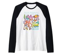 Disney Bambi Old Skool Take Me Back to the Forest Retro Maglia con Maniche Raglan