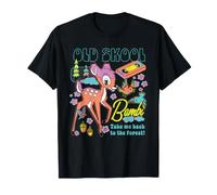 Disney Bambi Old Skool Take Me Back to the Forest Retro Maglietta