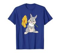 Disney Bambi Thumper With A Flower Maglietta, Uomo, Blu Reale, XXL