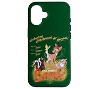 Disney Bambi Vintage Movie Art Classic Custodia per iPhone 16