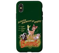 Disney Bambi Vintage Movie Art Classic Custodia per iPhone X/XS
