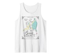 Disney Beauty and the Beast 35th Anniversary Belle Dance Art Canotta
