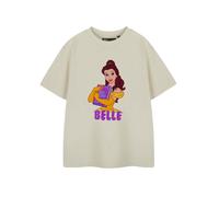 Disney Beauty and the Beast Beige Belle T-shirt a maniche corte Ragazze
