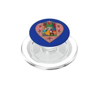 Disney Beauty and the Beast Belle Stained Glass Rose Heart PopSockets PopGrip per MagSafe
