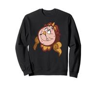 Disney Beauty and the Beast Cogsworth Big Face Costume Felpa