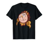 Disney Beauty and the Beast Cogsworth Big Face Costume Maglietta