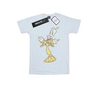 Disney Beauty And The Beast Maglietta Lumière Effetto invecchiato Uomo (BI19389