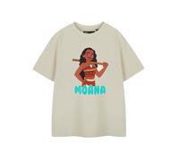 Disney Beige Moana T-shirt a maniche corte Ragazze