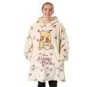 Disney Beige Winnie The Pooh Felpa con cappuccio coperta Donne