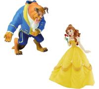 Disney - Bella e la Bestia - Figura Set con 2 figure: La Bella , e La Bestia