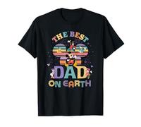 Disney Best Dad on Earth Mickey & Friends Family Trip Maglietta