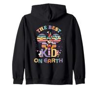 Disney Best Kid on Earth Mickey & Friends Family Trip Felpa con Cappuccio