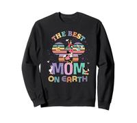 Disney Best Mom on Earth Mickey & Friends Family Trip Felpa