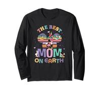 Disney Best Mom on Earth Mickey & Friends Family Trip Maglia a Manica