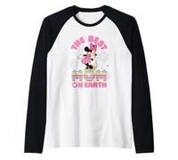 Disney Best Mom on Earth Mickey & Minnie Family Trip Maglia con Maniche Raglan