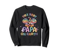 Disney Best Papa on Earth Mickey & Friends Family Trip Felpa