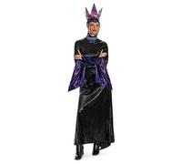Disney Biancaneve Live Action - Costume ufficiale da Biancaneve con corona, taglia da adulto (4-6)