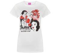 Disney - Biancaneve - One Bite - Maglietta a maniche corte - Donna (NS4279)