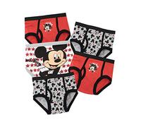 Disney Biancheria Intima delle Ragazzi Mickey Mouse Confezione da 5 Multicolore 3 a 4 Anni
