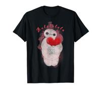 Disney Big Hero 6 Balala Baymax Water Color Ritratto Maglietta