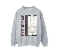 Disney Big Hero 6 Excuse Me Some Air Felpa Baymax Uomo (BI15364)