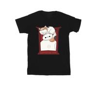 Disney Big Hero 6 Support Maglietta Baymax Cornice Ragazzi (BI11643)