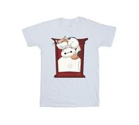 Disney Big Hero 6 Support Maglietta Baymax Cornice Ragazzi (BI11643)
