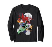 Disney Big Hero 6 TV Series Robo Team Maglia a Manica