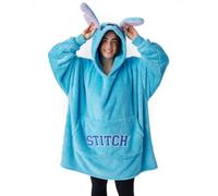 Disney Felpa con Cappuccio Coperta Oversize Lilo & Stitch, Felpa con Cappuccio da casa in Pile da Donna