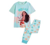 Disney Blu Moana Pigiama a maniche corte a gamba lunga Ragazze