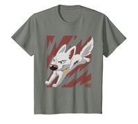 Disney Bolt The Super Dog Maglietta, Bambini, Verde militare mélange, 10 anni