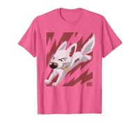 Disney Bolt The Super Dog Maglietta, Uomo, Rosa Mélange, XXL