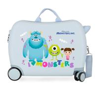 Disney Boo! Valigia per bambini blu 50 x 38 x 20 cm rigida ABS chiusura a combinazione laterale 34 l 3 kg 4 ruote bagaglio a mano
