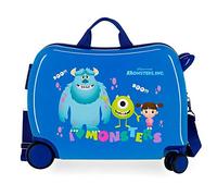 Disney Boo! Valigia per bambini blu 50 x 38 x 20 cm rigida ABS chiusura a combinazione laterale 34 l 3 kg 4 ruote bagaglio a mano