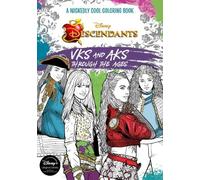 DISNEY BOOK GRO Descendants: A Wickedly Cool Coloring Book: VKs and (Tascabile)