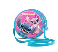 Disney-Borsa a Tracolla Rotonda, 18.5 x 18.5 cm, Rosa Stitch