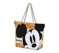 Disney Borsa da spiaggia Karactermania Soleil 52 x 37 cm con beauty in omaggio Mickey Arancione