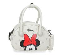 Disney Bowlogue Minnie Borsa a tracolla, taglia unica, Beige, Taglia unica per tutti, Borsa a tracolla