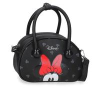 Disney Bowlogue Minnie Borsa a tracolla, taglia unica, Nero, Taglia unica per tutti, Borsa a tracolla