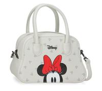 Disney Bowlogue Minnie Borsa, Taglia unica, Beige, Taglia unica per tutti, Borsa