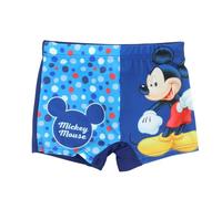Disney Boxer da Bagno di Topolino, Design Divertente e colorato, Perfetti per L'Estate e Le attività acquatiche dei Bambini, Marina, 4 Anni