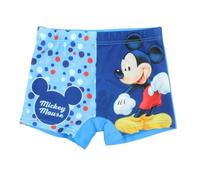 Disney Boxer De Bain Mickey Set di Costume a Maglietta, Blu, 3 Anni Bambini e Ragazzi