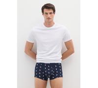 DISNEY, Boxer In Cotone Elasticizzato Blu Regular Fit Con Stampa, Uomo, Multicolor, Taglia: L