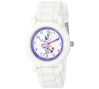 Disney Boys' Frozen 2 Analog Quartz Watch with Silicone Strap, White, 16 (Model: WDS000813)