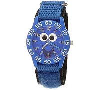 Disney Boys' Japanese Quartz Watch with Nylon Strap, Blue, 16 (Model: WDS000929)