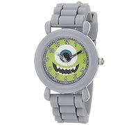 Disney Boys' Japanese Quartz Watch with Silicone Strap, Gray, 16 (Model: WDS000940)